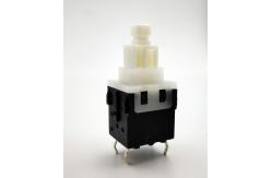 China Unlocked DIP Push Button On Off SPST Key Switch supplier