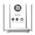 1800Mbps 64 Users Wireless Gigabit Wifi 6 Router DHCP Mesh IPV4 IPV6 Mu Mimo CPE for sale