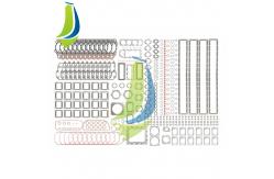 China 3804718 Cylinder Upper Gasket Kit Repair Kit For QST30 Engine supplier
