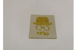 China Custom Sew In Labels Garment Damask Woven Labels Supreme Woven Fabric Labels supplier
