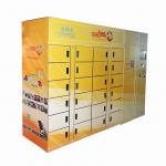 Intelligent Delivery Refrigerated Parcel Locker Smart Storage Supermarket For Food for sale