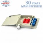 Metal Material Fiber Fiber Distribution Box Waterproof Terminal Box Sc Capacity for sale
