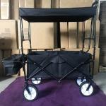 OEM Lightweight Collapsible Wagon Oxford Fabric Foldable Cart For Beach for sale