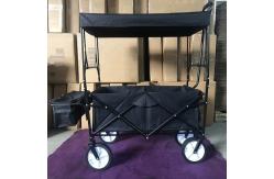 China OEM Lightweight Collapsible Wagon Oxford Fabric Foldable Cart For Beach supplier