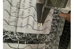 China 1.8mm Thickness 10 Lines CWC Wire Mesh For Everglades Gas Pipeline supplier