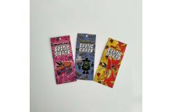 China Vape Cartridge Food Packaging Bags Custom Logo Zip Lock With Clear Window supplier