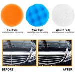 M10 Adaptor Sponge Buffing Pads For Car Buffer Polisher Pads OEM