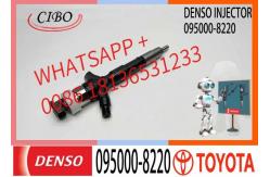 China High Quality Commonrail fuel injector 23670-0L050  095000-8220 supplier