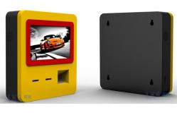 China Bi-channel Amplified 58mm Self Service Ticket Machine With 21.5 Touch Screen supplier