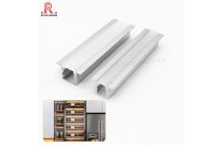 China Professional Anodizing Aluminium LED Strip Light Channel Profile Rectangular 0.3mm - 3mm supplier