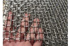 China High Tensile Strength 8x13mm Openning Stainless Steel Crimped Wire Mesh supplier