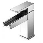 Single Lever Mixer Brass Waterfall Faucet For Bathroom for sale