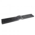 50kg/M Fishplate Rail Joint QU120 QU100 Specification Carbon Steel Material