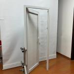 China Chinese Top Hardware and Weather Resistance PVC Hinged Door for Residential Building manufacturer