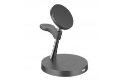 China 15W 3-IN-1 Wireless Charger Strong Magnetic Attachment More Convenient supplier
