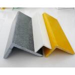 China Fiberglass Pultruded FRP Angle with High Strength Smooth Surface ISO9001 for sale