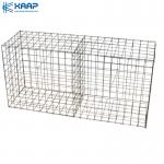 5x5cm 5mm Galvanized Welded Gabion Box Cage Wall for sale