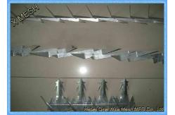 China Anti Climb Wall Spikes Security / Burglar Proof Fence Spikes Easy To Install supplier