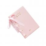 Ribbon Book Spine Blank Journal Notebook , Lay Flat Feature Wide Ruled Journal