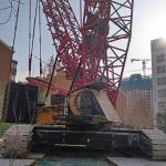 400T Hydraulic Crawler Crane  1.0km/H Propel Speed ACC4000A for sale