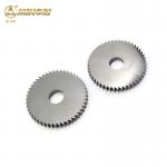 Round Tungsten Carbide Cutter Blade 92HRA Hardness MR10X Grade for sale