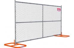 China Hot Dip Galvanized Chain Link Temp Construction Fence supplier