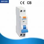 18MM 6KA RCBO Circuit Breaker With Overcurrent Protection for sale