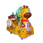 Factory direct selling plastic giraffe kiddy rides for kidde game machine centers park for sale