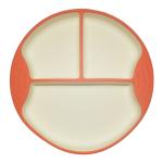 2-6 Months Cartoon Design Baby Silicone Products Plate Safe Soft For Infants / Toddlers for sale