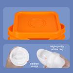 Durable Plastic Feeder Food Grade Plastic Buckets With Handle and Lid