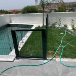 China Colorful 3D Home Decorative Black Curvy Welded Wire Mesh Garden Fence Security Galvanized PVC Coated Mesh Fence Cl for sale