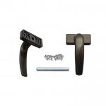 Door And Window Lock Lever Handle With 91mm Shaft Polished Finish for sale