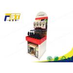 Removable Header Cardboard Dump Bins Recycling Customized For Drinks Retails