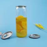 OEM 202# 500ml  Easy Open Plasitc Beverage Cans for sale