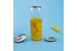 China OEM 202# 500ml  Easy Open Plasitc Beverage Cans supplier