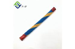 China Climbing Net 6 Strands Combination Rope 16mm Polyester For Amusement Park supplier