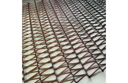 China Coil Technology Metal Mesh Curtains Customized Brass Materials supplier
