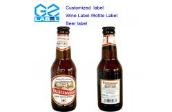 China Self-adhesive Offset Printing Beverage Bottle Label Customizable Design for Packaging supplier