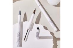 China Cosmetic Empty Liquid Eyebrow Pen With Felt Tip And Eyebrow Gel Container supplier