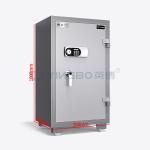 YB/FH-108 Electronic Digital Lock Fireproof Safe Box with 1400°C Fireproof Rating and Special Out Hinge Design for sale