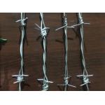 Antirust Blade Barbed Wire Anti Oxidation Electro Galvanized for sale