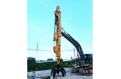China Heavy Duty Excavator Extendable Arm , Long Reach Telescopic Boom For Digging supplier