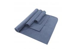 China Blue Fast Dry Embroidered Microfiber Gym Towel With Bag supplier