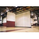 Interior Decorative Aluminium Profile Operable Gymnasium Wooden Movable Partition Wall for sale
