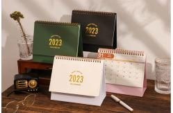 China Embossing Debossing Monthly Wall Calendars Custom 365 Days Desk Advent Calendar supplier
