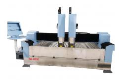 China 2030 Double XYZ 3 Axis Stone CNC Machines 3000mm Granite Engraving Machine supplier