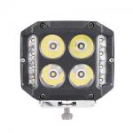 Wide Angle Cube Side Shooter LED Pods Dual Color Strobe 56w 2400lm for sale