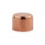 ASME B16.22 Butt Welding Round Copper Tube Cap For Pipe Fittings Customized for sale