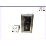 Textile Fabrics Vertical Flammability Tester CFR 1615/1616 For Knitted Fabric