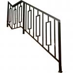 Garden Gate Wrought Iron Guardrail Fence Rod Balusters Powder Coated for sale